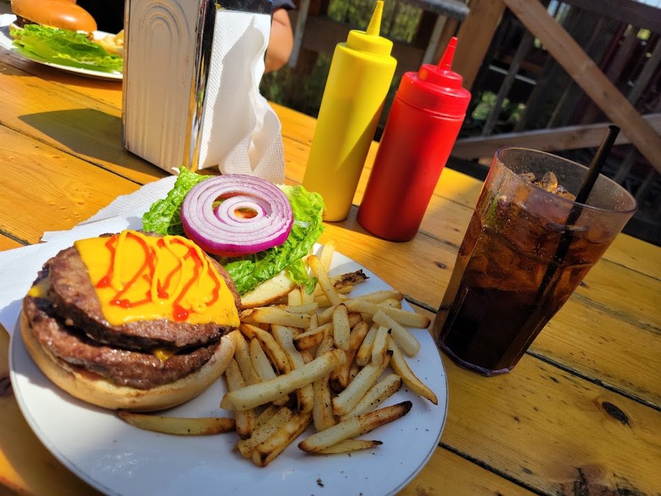 Red Frog Double Burger